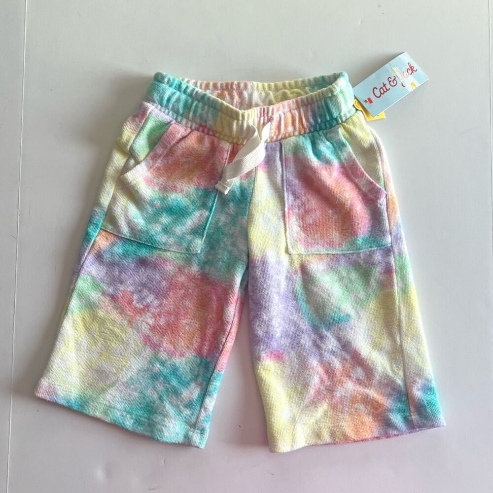 Cat & Jack Rainbow Cropped Sweatpants